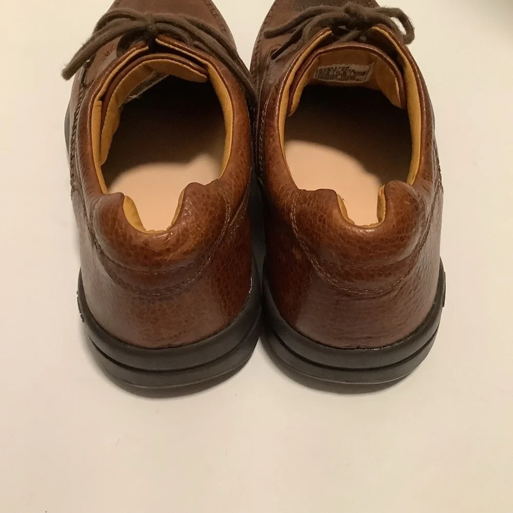 Dr. Comfort Stallion diabetic mens mens US 13 brown‎ leather Oxford shoes